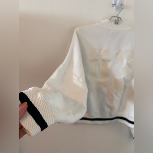 ADIDAS - Women’s Crop Sweater with Side Zipper - Small - Picture 16 of 16